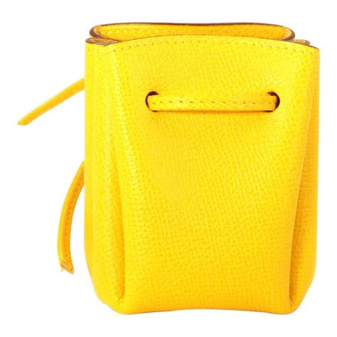 hermes vespa pouch|Hermès Yellow Epsom Vespa Pouch For Sale at 1stDibs.